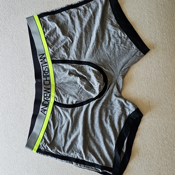 Andrew Christian Other - Andrew Christian Men's Gray Boxer Briefs